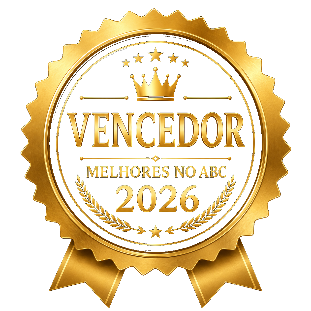 Selo Vencedor — Melhores no ABC 2026